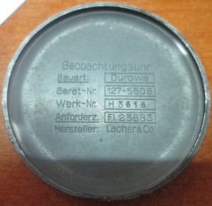 Легендарные часы люфтваффе Laco
