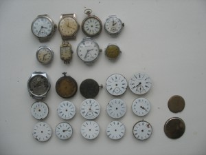 Часы 8шт в ремонт +15 механизмов
