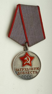 За Трудовую доблесть № 54***.
