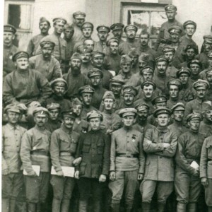 Военная делегация г. Омск - 1918 год.