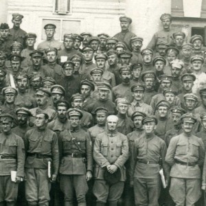 Военная делегация г. Омск - 1918 год.