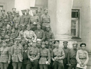 Военная делегация г. Омск - 1918 год.