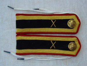 Погоны СШ-43 с эмблемами и пуговицами