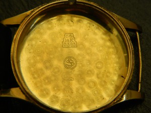 Часы Schaffhausen золото модель 1907 года