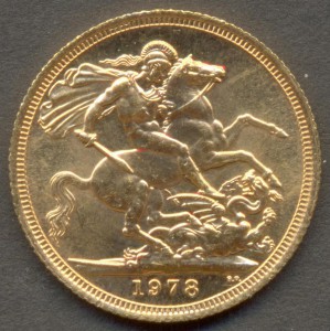 Соверен 1978 года.