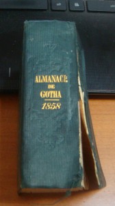 Альманах Гота 1858 год