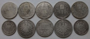 Лот СЕРЕБРЯНЫХ монет