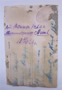 Командир,тех.части,7-го Воздухоплавательного отряда.Нашивка
