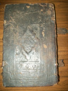 Минея Книга церковная старинная 35х22 см