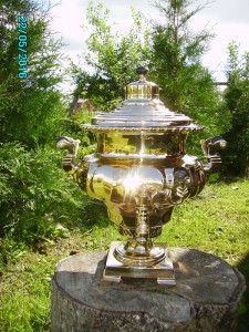 Самовар томпаковый ваза Н.А.Воронцова.