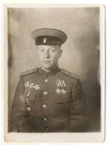 Гвардии майор. 1945 г. Три ООВ, КЗ. А.И. Повилайтис?