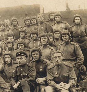 Команда бронепоезда. ВОВ.