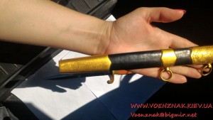 Кортик в позолоте общевойсковой N40505K
