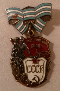 Материнская Слава 1 степени 784057