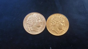 20 франков 1851 и 1865