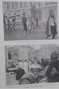 Русские моряки в Мессине.1909год.