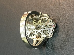 Новое кольцо фирмы GAFRI с цветными бриллиантами. Красивое!