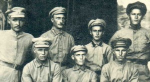 Группа бойцов. Сентябрь 1925 года. г.Ташкент.
