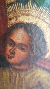 козельщанская икона божией матери на холсте