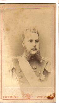 Фото Визитка Великий Князь Владимир Александрович 1870-80-е