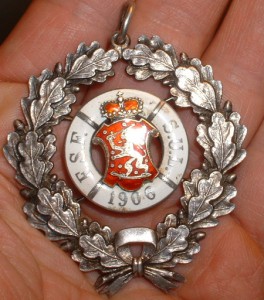 Великое Княжество Финляндское Жетон c Гербом Серебро ОГРОМНЫ