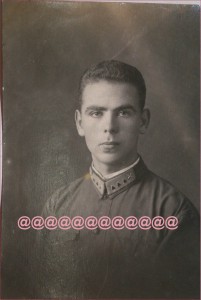 Летчик в форме, портрет - 1934 г