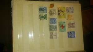 7 альбомов марок разных стран требуется оценка с последующей