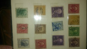 7 альбомов марок разных стран требуется оценка с последующей