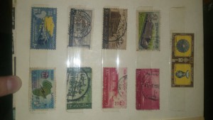 7 альбомов марок разных стран требуется оценка с последующей