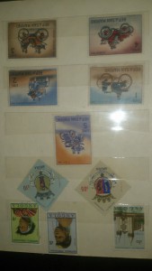 7 альбомов марок разных стран требуется оценка с последующей