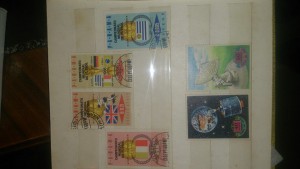 7 альбомов марок разных стран требуется оценка с последующей