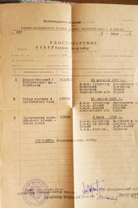 Комплект на подполковника медицинской службы.