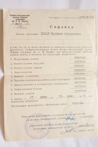 Комплект на подполковника медицинской службы.