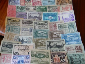 Коллекция Нотгельдов Австрии