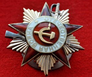 Посмертный Орден Отечественной Войны 1 ст  На танкиста