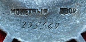 БКЗ № 295960 на Командира Стрелковой роты За бои в 1944 году