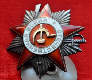 Орден Отечественной войны 2 ст на командира СУ-76