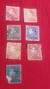 7 альбомов марок разных стран требуется оценка с последующей