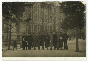 Московский Институт П.С. Общий Вид.Фото Учащихся, 20-е года.