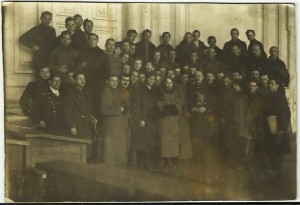 Московский Институт П.С. Общий Вид.Фото Учащихся, 20-е года.