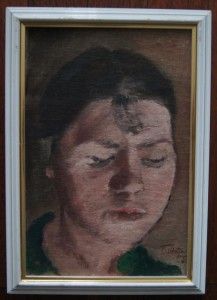 Борис Шатилов двойной женский портрет 1935г.