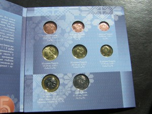 Комплект новых монет РБ ( 2016 г.)