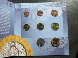 Комплект новых монет РБ ( 2016 г.)