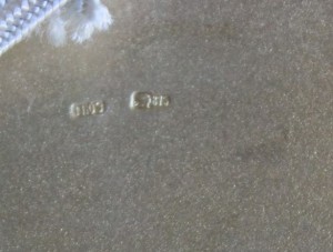 Портсигар 875 пр., с картиной Грачи прилетели Федоскино 1953