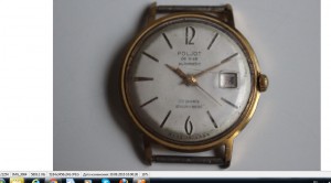 Poljot de luxe automatic с датой.