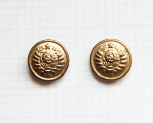 Пуговицы на Фуражку. Милиция Образца 1947 г.