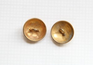 Пуговицы на Погоны. Генеральские 16 лент. Вызолоченные.