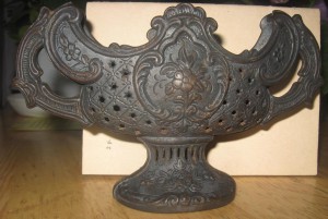 Касли 1908 г Ваза "Ажурная "