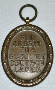 Медаль  «За сооружение Атлантического вала»