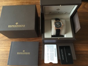 Золотые часы BAUME MERCIER 18K ROSE GOLD CLASSIMA EXECUTIVES
